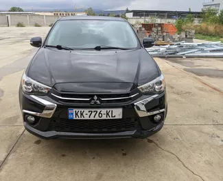 Frontansicht eines Mietwagens Mitsubishi Outlander Sport in Tiflis, Georgien ✓ Auto Nr.7905. ✓ Automatisch TM ✓ 0 Bewertungen.