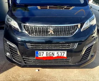 Autovermietung Peugeot Expert Traveller Nr.8087 Automatisch am Flughafen Antalya, ausgestattet mit einem 2,0L Motor ➤ Von Omer in der Türkei.