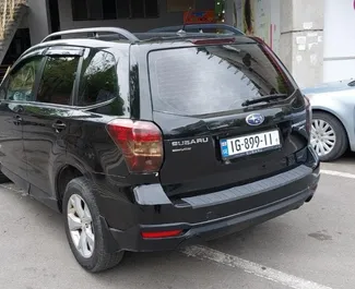 Vermietung Subaru Forester. Komfort, SUV, Crossover Fahrzeug zur Miete in Georgien ✓ Kaution Keine Kaution ✓ Versicherungsoptionen KFZ-HV, TKV, Diebstahlschutz, Keine Kaution.