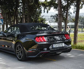 Ford Mustang Cabrio 2018 zur Miete verfügbar in Tiflis, mit Kilometerbegrenzung unbegrenzte.