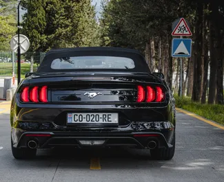 Benzin 2,3L Motor von Ford Mustang Cabrio 2018 zur Miete in Tiflis.