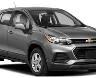 Frontansicht eines Mietwagens Chevrolet Trax in Amman, Jordanien ✓ Auto Nr.8097. ✓ Automatisch TM ✓ 0 Bewertungen.