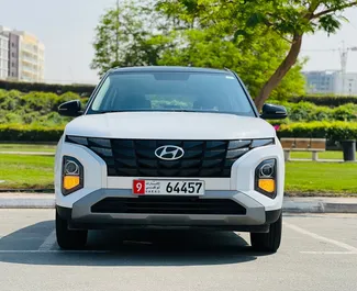 Mietwagen Hyundai Creta 2023 in VAE, mit Benzin-Kraftstoff und 113 PS ➤ Ab 100 AED pro Tag.