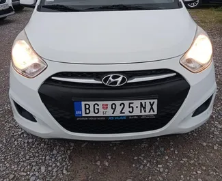 Mietwagen Hyundai i10 2018 in Serbien, mit Benzin-Kraftstoff und 80 PS ➤ Ab 30 EUR pro Tag.