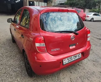 Mietwagen Nissan Micra 2014 in Armenien, mit Benzin-Kraftstoff und 80 PS ➤ Ab 33 USD pro Tag.