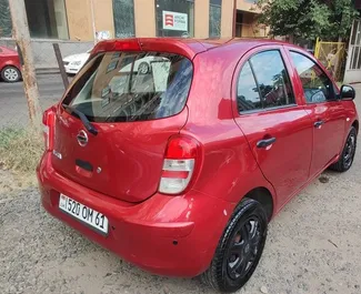 Autovermietung Nissan Micra Nr.6772 Schaltgetriebe in Eriwan, ausgestattet mit einem 1,2L Motor ➤ Von Miqayel in Armenien.