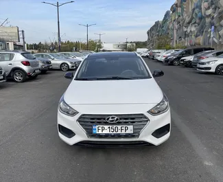 Autovermietung Hyundai Accent Nr.8348 Automatisch am Flughafen Tiflis, ausgestattet mit einem 1,6L Motor ➤ Von Beka in Georgien.