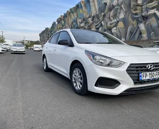 Mietwagen Hyundai Accent 2017 in Georgien, mit Benzin-Kraftstoff und 130 PS ➤ Ab 82 GEL pro Tag.