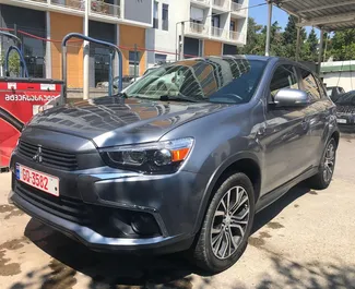 Frontansicht eines Mietwagens Mitsubishi Outlander Sport in Tiflis, Georgien ✓ Auto Nr.7211. ✓ Automatisch TM ✓ 1 Bewertungen.