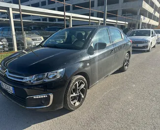 Mietwagen Citroen C-Elysee 2018 in Albanien, mit Diesel-Kraftstoff und 91 PS ➤ Ab 22 EUR pro Tag.