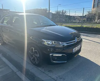 Autovermietung Citroen C-Elysee Nr.8376 Schaltgetriebe in Tirana, ausgestattet mit einem 1,6L Motor ➤ Von Erand in Albanien.