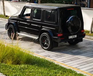 Autovermietung Mercedes-Benz G63 AMG Nr.8399 Automatisch in Dubai, ausgestattet mit einem 4,0L Motor ➤ Von Kumar in VAE.