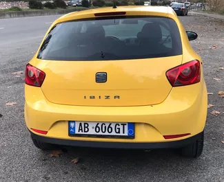 Vermietung SEAT Ibiza. Wirtschaft, Komfort Fahrzeug zur Miete in Albanien ✓ Kaution Einzahlung von 100 EUR ✓ Versicherungsoptionen KFZ-HV, VKV Komplett.