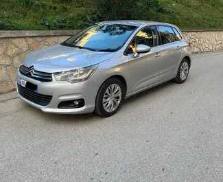 Autovermietung Citroen C4 Nr.8496 Schaltgetriebe in Durres, ausgestattet mit einem 1,6L Motor ➤ Von Krisi in Albanien.