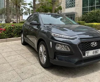 Benzin 2,0L Motor von Hyundai Kona 2020 zur Miete in Dubai.