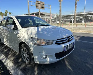 Autovermietung Citroen C-Elysee Nr.8378 Schaltgetriebe in Tirana, ausgestattet mit einem 1,6L Motor ➤ Von Erand in Albanien.