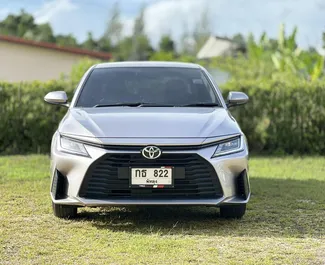 Mietwagen Toyota Yaris Ativ 2022 in Thailand, mit Benzin-Kraftstoff und  PS ➤ Ab 700 THB pro Tag.