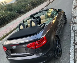 Autovermietung Audi A3 Cabrio Nr.8778 Automatisch am Flughafen von Tirana, ausgestattet mit einem 1,8L Motor ➤ Von Erind in Albanien.