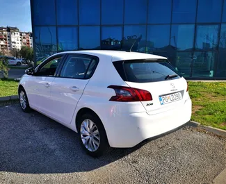 Autovermietung Peugeot 308 Nr.8792 Schaltgetriebe in Podgorica, ausgestattet mit einem 1,6L Motor ➤ Von Bojan in Montenegro.