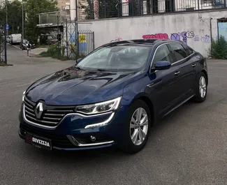 Frontansicht eines Mietwagens Renault Talisman in Nowi Sad, Serbien ✓ Auto Nr.9211. ✓ Automatisch TM ✓ 0 Bewertungen.