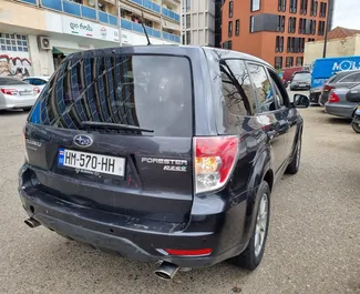 Vermietung Subaru Forester. Komfort, SUV, Crossover Fahrzeug zur Miete in Georgien ✓ Kaution Keine Kaution ✓ Versicherungsoptionen KFZ-HV, TKV, Diebstahlschutz.