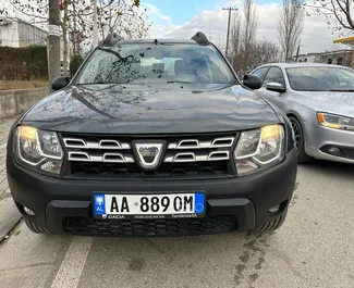 Autovermietung Dacia Duster Nr.9281 Schaltgetriebe in Tirana, ausgestattet mit einem 1,5L Motor ➤ Von Erand in Albanien.