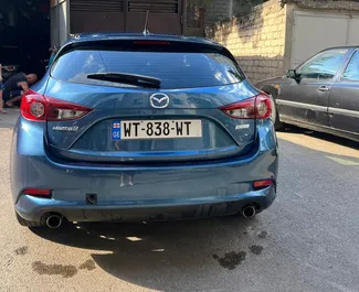 Vermietung Mazda 3. Wirtschaft, Komfort Fahrzeug zur Miete in Georgien ✓ Kaution Einzahlung von 200 GEL ✓ Versicherungsoptionen KFZ-HV.