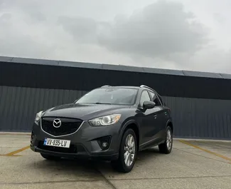 Frontansicht eines Mietwagens Mazda CX-5 in Tiflis, Georgien ✓ Auto Nr.9530. ✓ Automatisch TM ✓ 0 Bewertungen.