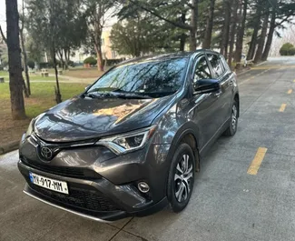 Frontansicht eines Mietwagens Toyota Rav4 in Tiflis, Georgien ✓ Auto Nr.9354. ✓ Automatisch TM ✓ 1 Bewertungen.