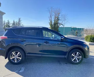 Vermietung Toyota Rav4. Komfort, SUV, Crossover Fahrzeug zur Miete in Georgien ✓ Kaution Einzahlung von 300 GEL ✓ Versicherungsoptionen KFZ-HV, TKV, Insassen.