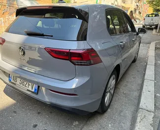 Mietwagen Volkswagen Golf 8 2020 in Albanien, mit Diesel-Kraftstoff und 150 PS ➤ Ab 40 EUR pro Tag.