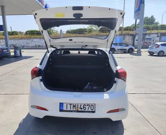 Mietwagen Hyundai i20 2017 in Griechenland, mit Diesel-Kraftstoff und 75 PS ➤ Ab 24 EUR pro Tag.