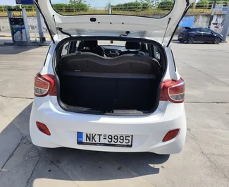 Benzin 1,0L Motor von Hyundai i10 2015 zur Miete in Thessaloniki.