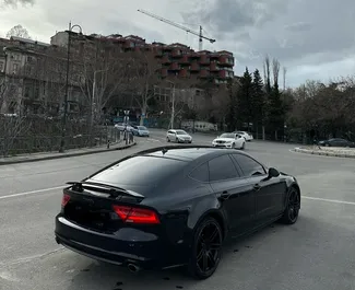 Vermietung Audi A7. Premium, Luxus Fahrzeug zur Miete in Georgien ✓ Kaution Einzahlung von 300 GEL ✓ Versicherungsoptionen KFZ-HV.