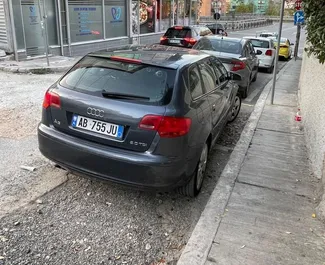 Vermietung Audi A3. Komfort, Premium Fahrzeug zur Miete in Albanien ✓ Kaution Einzahlung von 200 EUR ✓ Versicherungsoptionen KFZ-HV, TKV, VKV Plus, VKV Komplett, Keine Kaution.