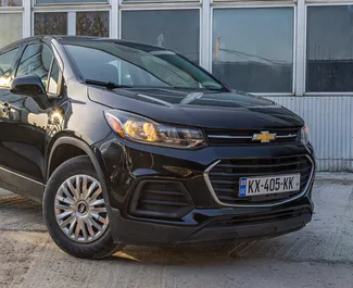 Frontansicht eines Mietwagens Chevrolet Trax in Batumi, Georgien ✓ Auto Nr.10272. ✓ Automatisch TM ✓ 1 Bewertungen.