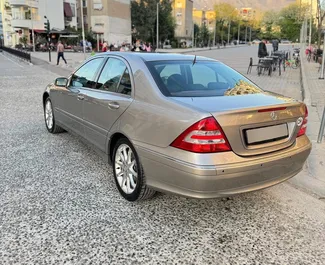 Vermietung Mercedes-Benz C-Class. Komfort, Premium Fahrzeug zur Miete in Albanien ✓ Kaution Einzahlung von 100 EUR ✓ Versicherungsoptionen KFZ-HV, VKV Komplett, Ausland.