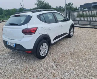 Autovermietung Dacia Sandero Stepway Nr.10107 Automatisch am Flughafen von Tirana, ausgestattet mit einem 1,0L Motor ➤ Von Marenglen in Albanien.