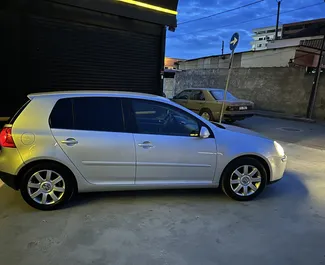 Mietwagen Volkswagen Golf 5 2008 in Albanien, mit Diesel-Kraftstoff und 140 PS ➤ Ab 20 EUR pro Tag.