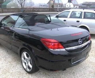 Autovermietung Opel Astra CC Nr.10126 Schaltgetriebe am Flughafen von Tirana, ausgestattet mit einem 1,8L Motor ➤ Von Begi in Albanien.