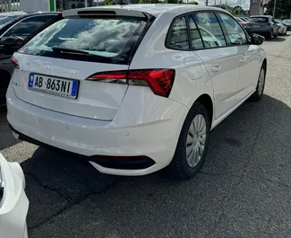 Mietwagen Skoda Scala 2024 in Albanien, mit Benzin-Kraftstoff und 100 PS ➤ Ab 45 EUR pro Tag.