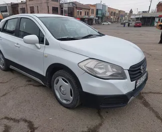 Frontansicht eines Mietwagens Suzuki SX4 S-Cross in Eriwan, Armenien ✓ Auto Nr.9946. ✓ Schaltgetriebe TM ✓ 0 Bewertungen.