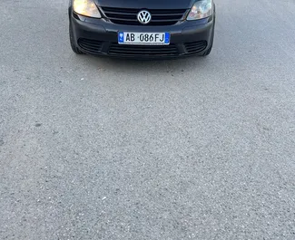 Autovermietung Volkswagen Golf Plus Nr.10038 Automatisch am Flughafen von Tirana, ausgestattet mit einem 1,9L Motor ➤ Von Armand in Albanien.