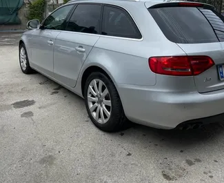 Vermietung Audi A4 Avant. Komfort, Premium Fahrzeug zur Miete in Albanien ✓ Kaution Einzahlung von 100 EUR ✓ Versicherungsoptionen KFZ-HV, TKV, VKV Plus, VKV Komplett.