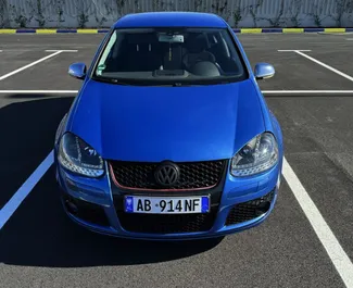 Autovermietung Volkswagen Golf 5 Nr.9895 Schaltgetriebe in Durres, ausgestattet mit einem 1,4L Motor ➤ Von Xhuljan in Albanien.