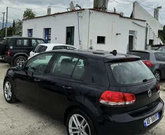 Autovermietung Volkswagen Golf 6 Nr.10311 Automatisch am Flughafen von Tirana, ausgestattet mit einem 1,6L Motor ➤ Von Enea in Albanien.