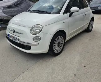 Autovermietung Fiat 500 Nr.10475 Schaltgetriebe in Niksic, ausgestattet mit einem 1,2L Motor ➤ Von Ratko in Montenegro.