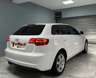 Mietwagen Audi A3 2010 in Albanien, mit Benzin-Kraftstoff und 140 PS ➤ Ab 40 EUR pro Tag.