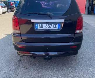 Vermietung SsangYong Rexton. Komfort, SUV Fahrzeug zur Miete in Albanien ✓ Kaution Einzahlung von 100 EUR ✓ Versicherungsoptionen KFZ-HV, TKV, Ausland.