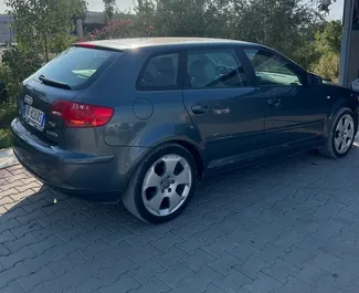 Mietwagen Audi A3 2007 in Albanien, mit Diesel-Kraftstoff und 160 PS ➤ Ab 20 EUR pro Tag.